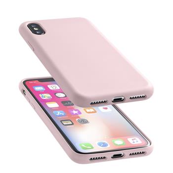 CellularLine SENSATION szilikon védőtok Apple iPhone X/XS, rózsaszín