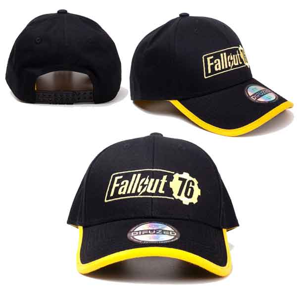 Sapka Fallout 76 Yellow Logo