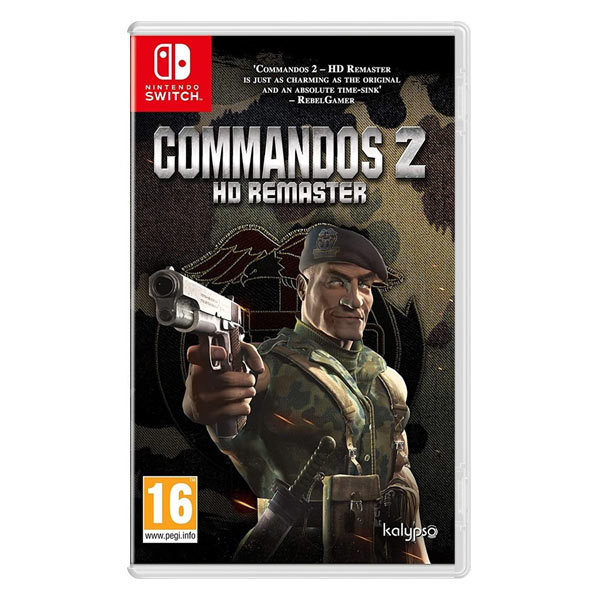 Commandos 2 (HD Remaster) [NSW] - BAZÁR (használt termék)