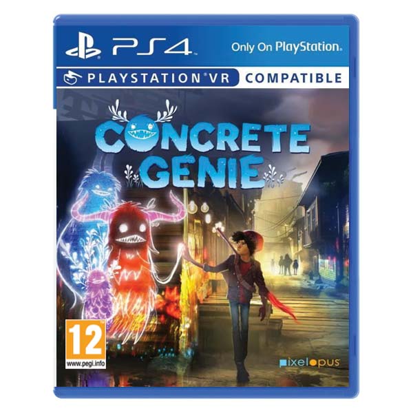 Concrete Genie CZ [PS4] - BAZÁR (használt termék)