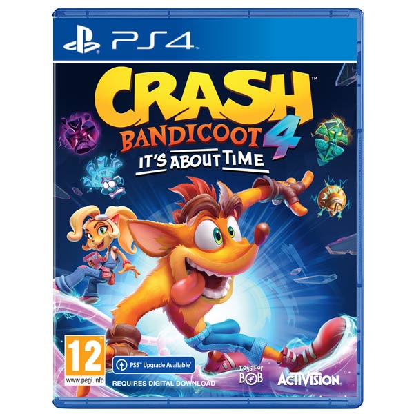 Crash Bandicoot 4: It’s About Time [PS4] - BAZÁR (használt termék)