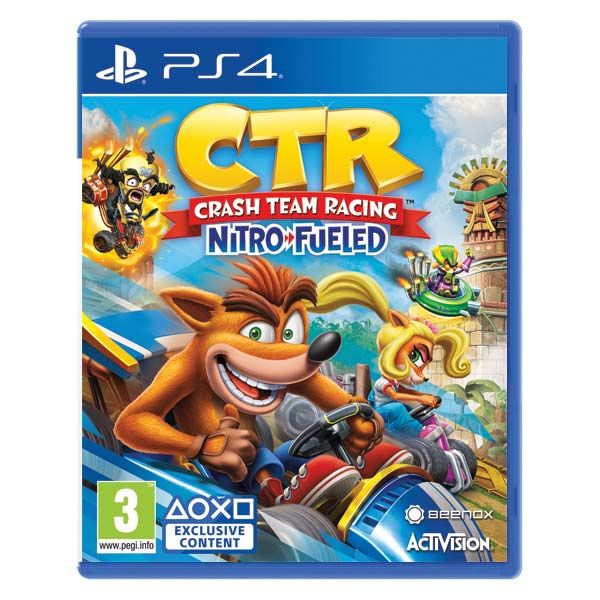 Crash Team Racing Nitro-Fueled [PS4] - BAZÁR (használt)