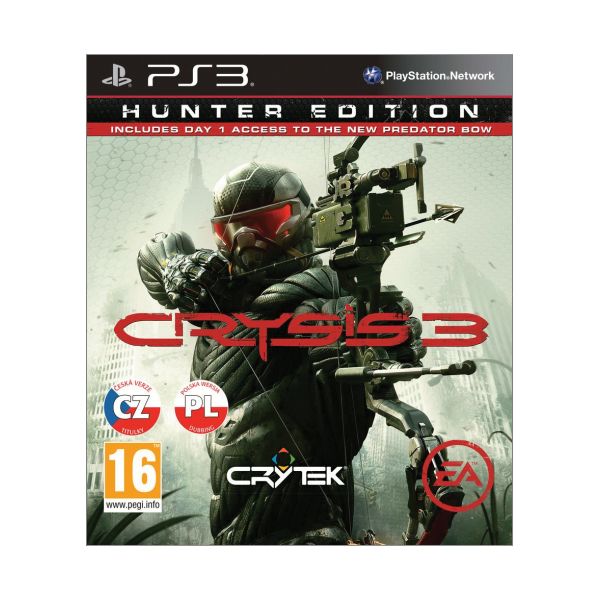 Crysis 3 CZ (Hunter Edition) [PS3] - BAZÁR (Használt áru)