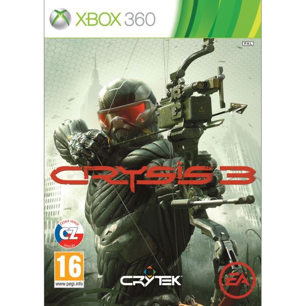 Crysis 3 CZ- XBOX 360- BAZÁR (Használt áru)