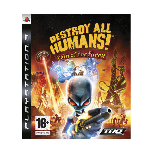 Destroy All Humans! Path of the Furon [PS3] - BAZÁR (használt termék)