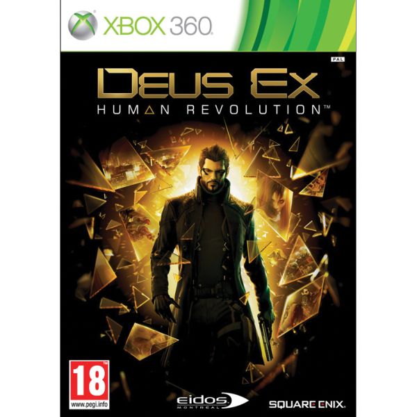 Deus Ex: Human Revolution [XBOX 360] - BAZÁR (Használt áru)