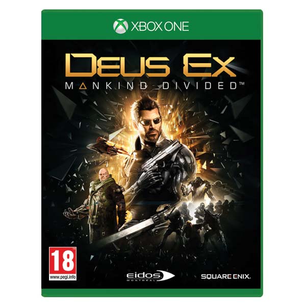 Deus Ex: Mankind Divided [XBOX ONE] - BAZÁR (használt termék)