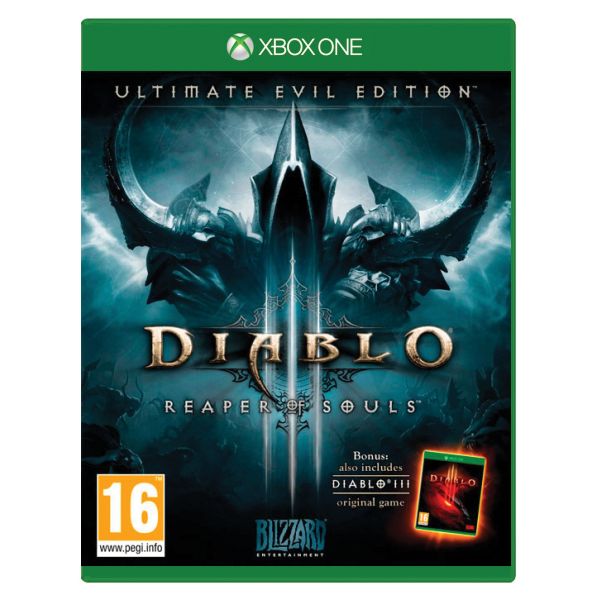 Diablo 3: Reaper of Souls (Ultimate Evil Kiadás) [XBOX ONE] - BAZÁR (használt termék)