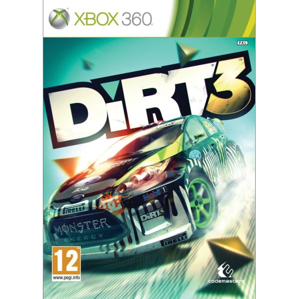 DiRT 3 - XBOX 360- BAZÁR (használt termék)