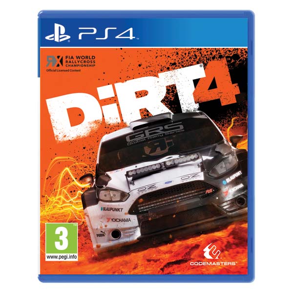 DiRT 4 [PS4] - BAZÁR (használt termék)