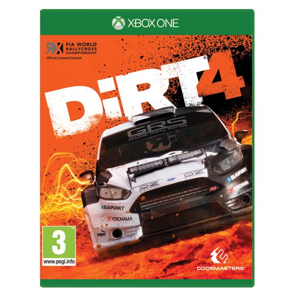 DiRT 4 [XBOX ONE] - BAZÁR (használt termék)