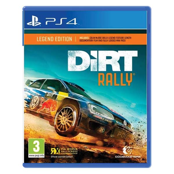 DiRT Rally [PS4] - BAZÁR (használt termék)