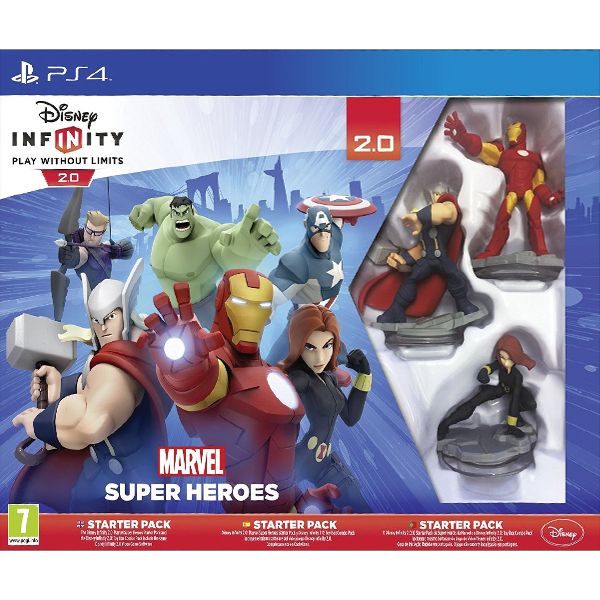Disney Infinity 2.0: Marvel Super Heroes (Starter Pack) [PS4] - BAZÁR (használt termék)