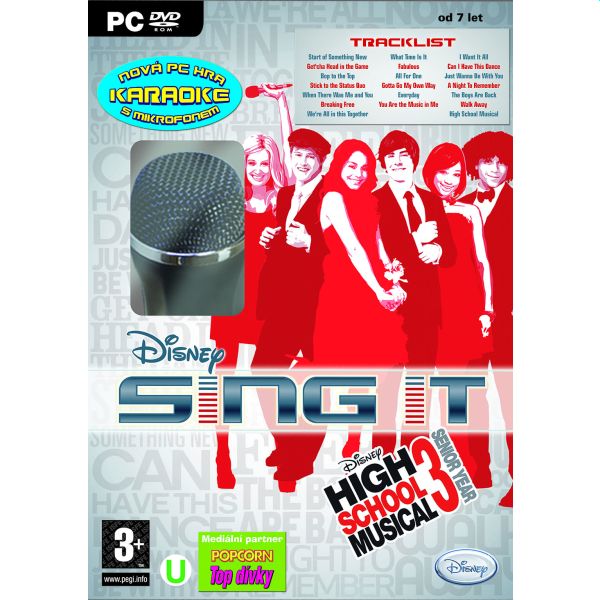 Disney Sing it! High School Musical 3: Senior Year + mikrofon