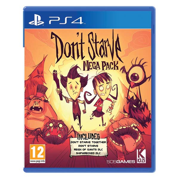 Don’t Starve (Mega Pack) [PS4] - BAZÁR (használt)