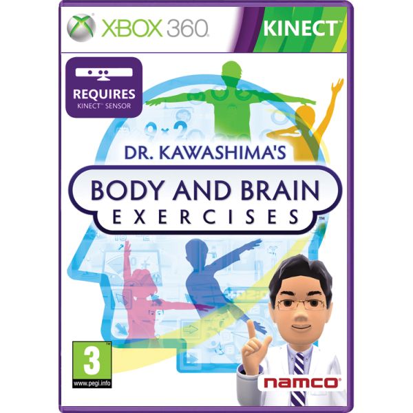 Dr. Kawashima’s: Body and Brain Exercises- XBOX 360- BAZÁR (használt termék)
