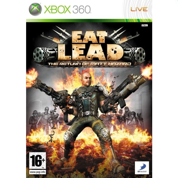 Eat Lead: The Return of Matt Hazard [XBOX 360] - BAZÁR (használt termék)