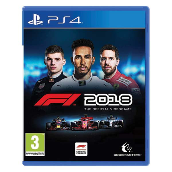 F1 2018: The Official Videogame  [PS4] - BAZÁR (használt termék)