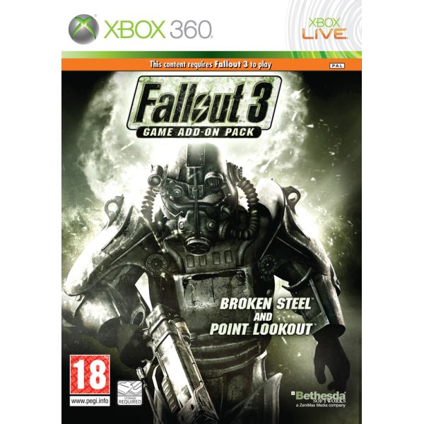 Fallout 3 Game Add-on Pack: Broken Steel and Point Lookout