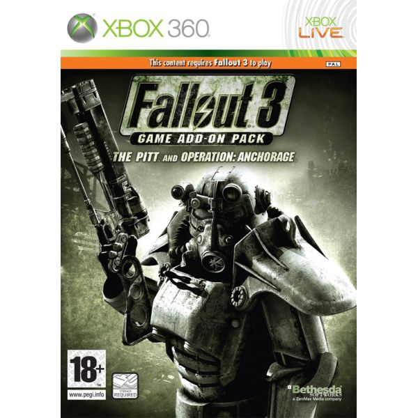 Fallout 3 Game Add-on Pack: The Pitt and Operation Anchorage [XBOX 360] - BAZÁR (Használt áru)