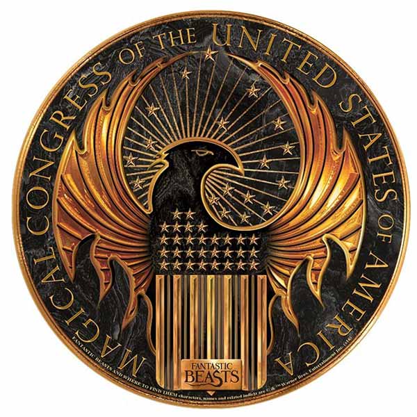 Fantastic Beasts Mousepad - Magical Congress of the USA