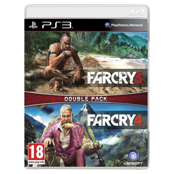 Far Cry 3 + Far Cry 4 CZ (Double Pack) [PS3] - BAZÁR (Használt termék)