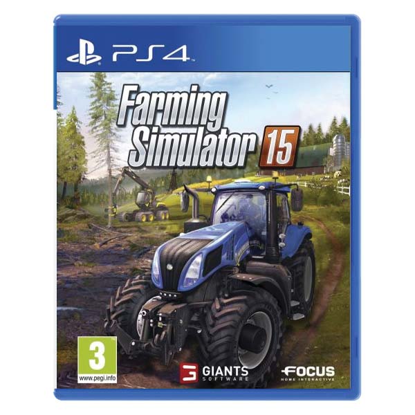 Farming Simulator 15 [PS4] - BAZÁR (használt termék)