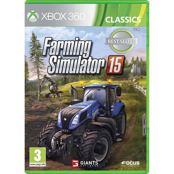 Farming Simulator 15 [XBOX 360] - BAZÁR (használt termék)