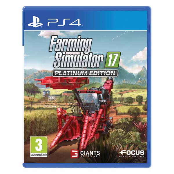Farming Simulator 17 (Platinum Kiadás) [PS4] - BAZÁR (Használt termék)