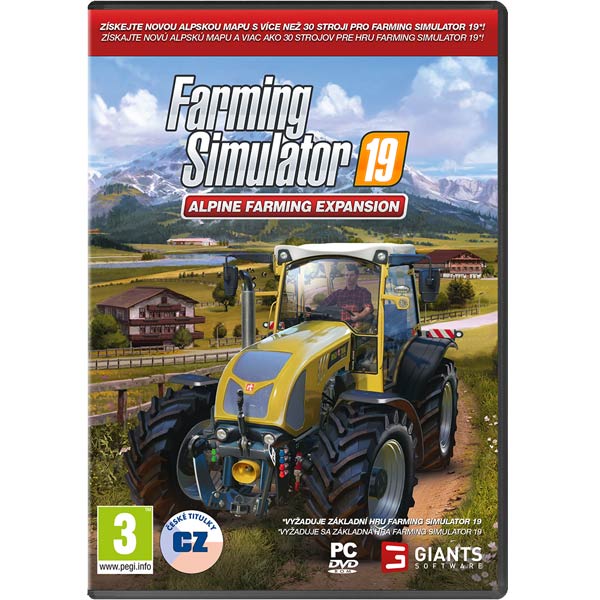 Farming Simulator 19: Bővítmény Alpine Farming