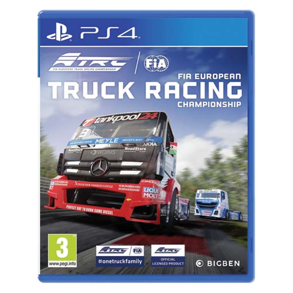 FIA European Truck Racing Championship [PS4] - BAZÁR (használt termék)