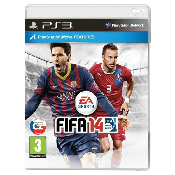 FIFA 14 CZ [PS3] - BAZÁR (Használt áru)