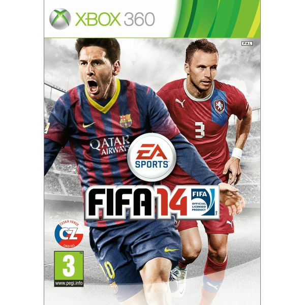 FIFA 14 CZ - XBOX 360- BAZÁR (Használt áru)