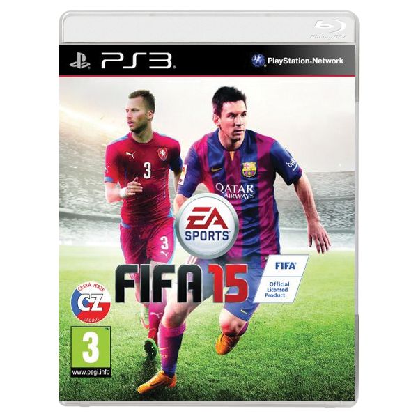 FIFA 15 CZ [PS3] - BAZÁR (használt termék)