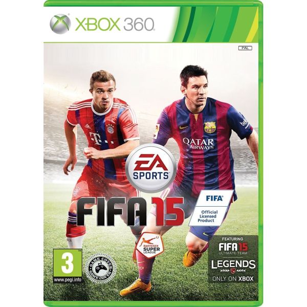 FIFA 15 [XBOX 360] - BAZÁR (használt termék)