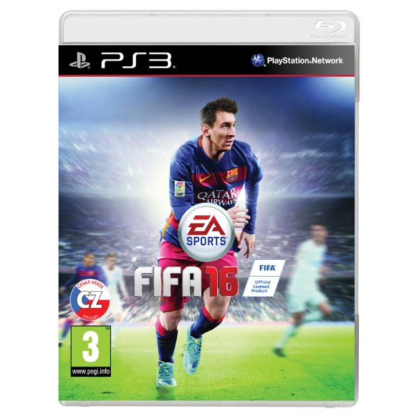 FIFA 16 CZ [PS3] - BAZÁR (használt termék)