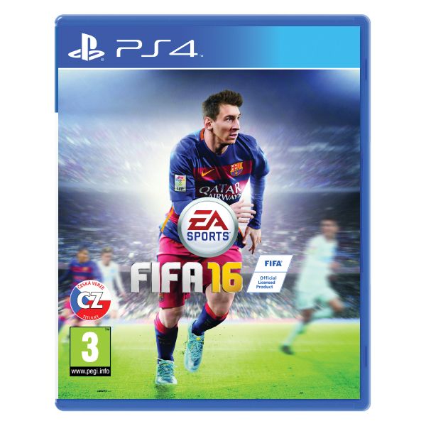 FIFA 16 CZ [PS4] - BAZÁR (használt termék)