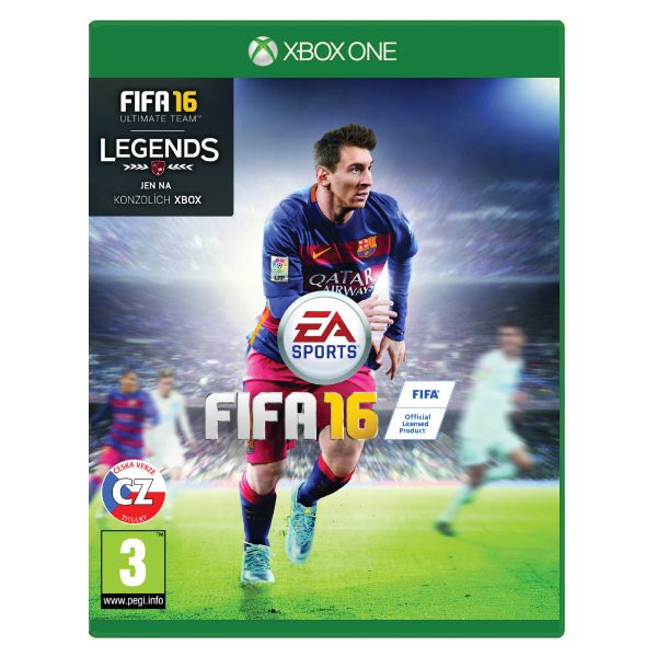 FIFA 16 CZ [XBOX ONE] - BAZÁR (használt termék)