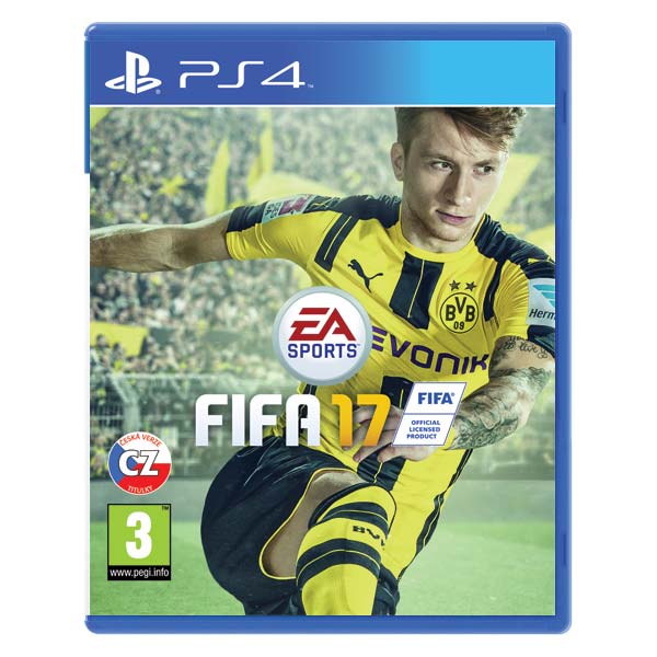 FIFA 17 CZ [PS4] - BAZÁR (használt termék)