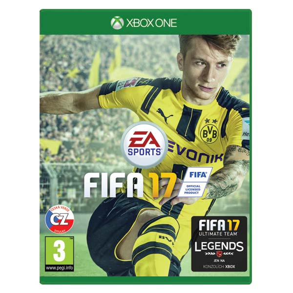 FIFA 17 CZ [XBOX ONE] - BAZÁR (használt termék)