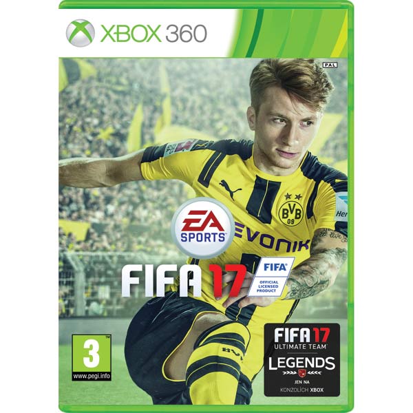 FIFA 17 [XBOX 360] - BAZÁR (használt termék)