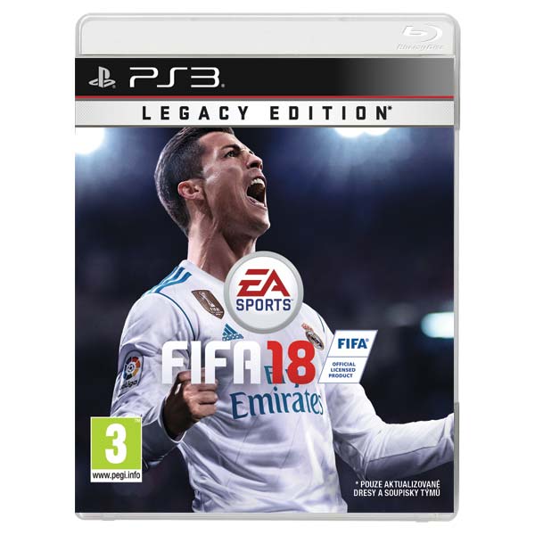 FIFA 18 (Legacy Edition) [PS3] - BAZÁR (Használt termék)