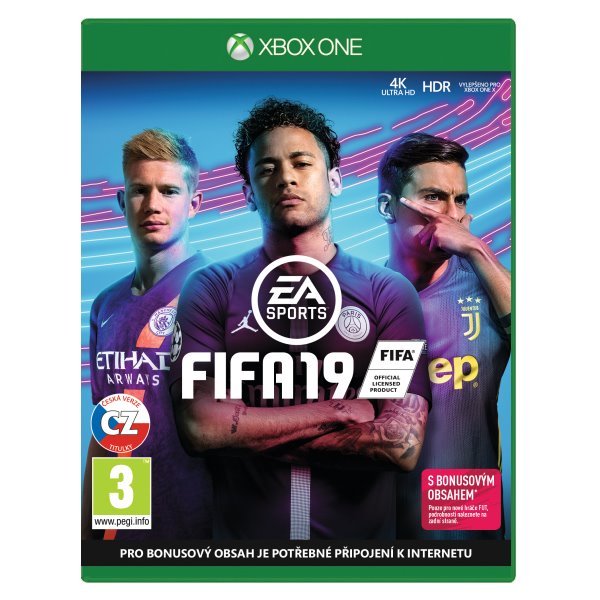 FIFA 19 CZ [XBOX ONE] - BAZÁR (használt)