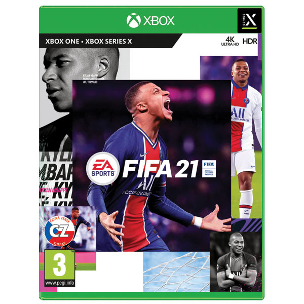 FIFA 21 CZ [XBOX ONE] - BAZÁR (használt termék)