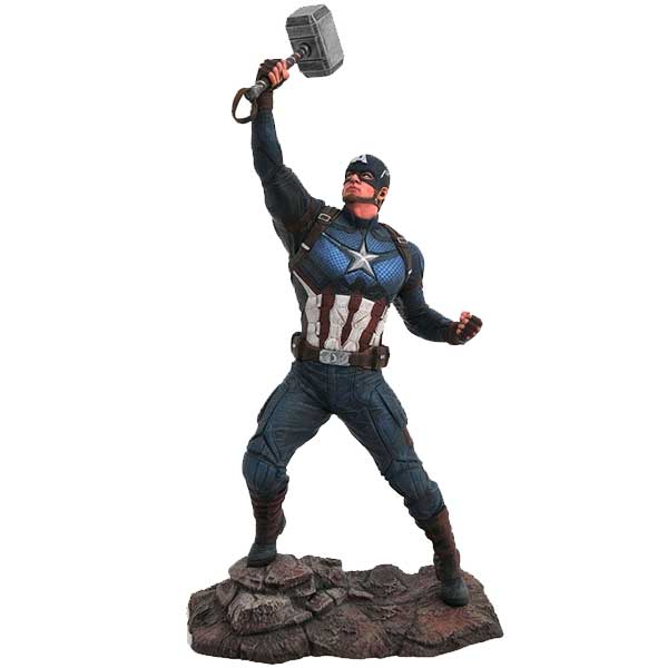 Figura Marvel Movie Gallery Avengers: Endgame Captain America PVC Diorama