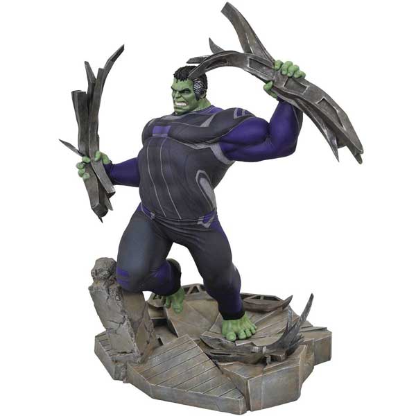 Figura Avengers: Endgame Hulk Deluxe Gallery Diorama