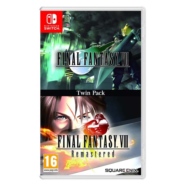 Final Fantasy 7 & Final Fantasy 8 Remastered (Twin Pack) [NSW] - BAZÁR (használt áru)