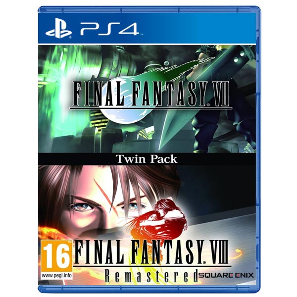 Final Fantasy 7 & Final Fantasy 8 Remastered (Twin Pack) [PS4] - BAZÁR (használt áru)