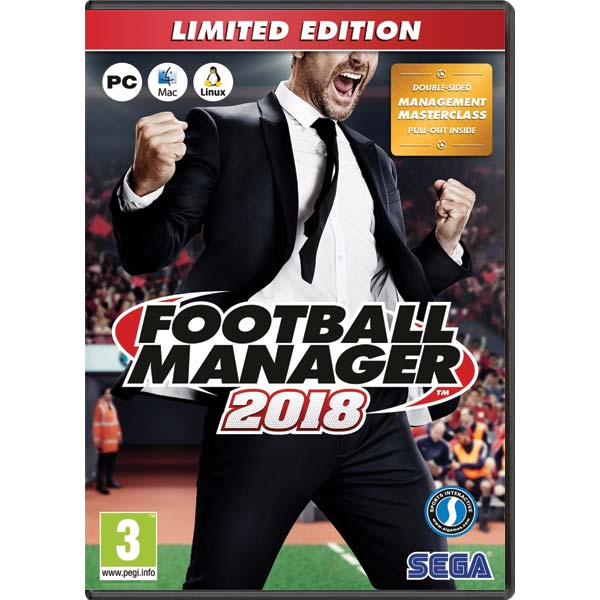 Football Manager 2018 CZ (Limited Edition)