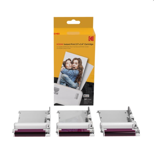 Fotópapír Kodak Cartridge 2,1 x 3,4" 30-pack csomag
